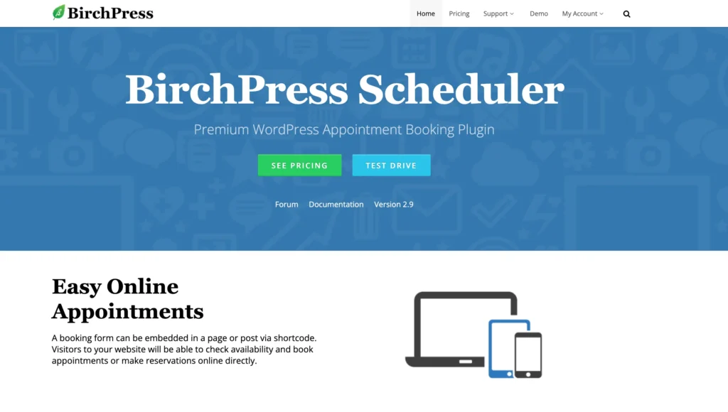 wordpress appointment booking plugin  - birchpress